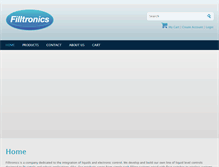 Tablet Screenshot of filltronics.com